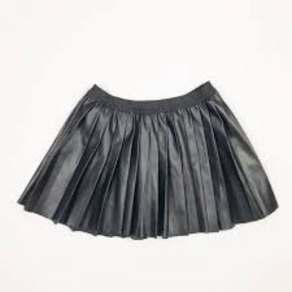Epic threads girls faux leather skirt